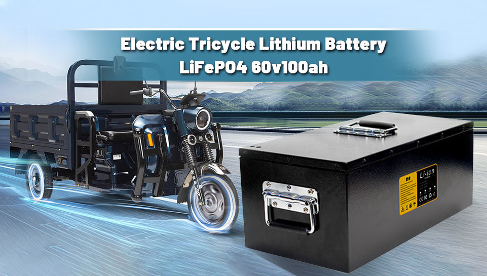 mais recente caso da empresa sobre Bateria de lítio de triciclo elétrico LiFePO4 60v100ah Solução