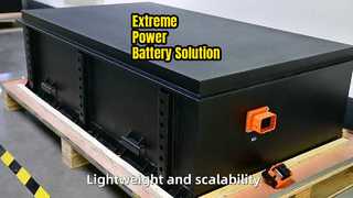 Bateria de lítio 614V100AH