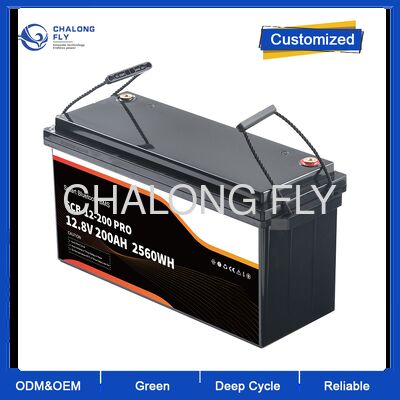 Lithium Ion Battery Pack 12V 200Ah Lead Acid Replacement Wholesale OEM Lead-acid to Lifepo4 Battery EU Stock