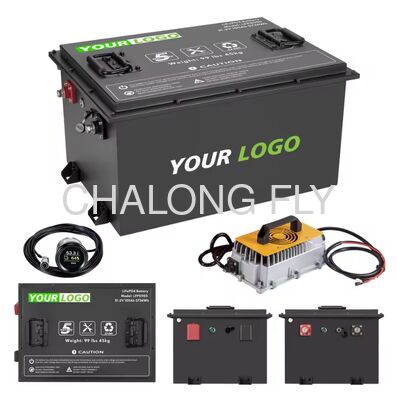 80Ah 40Ah 60Ah 100Ah 120Ah Optional Nominal Capacity Electric Vehicle Battery Pack Equipped with RS485 Communication