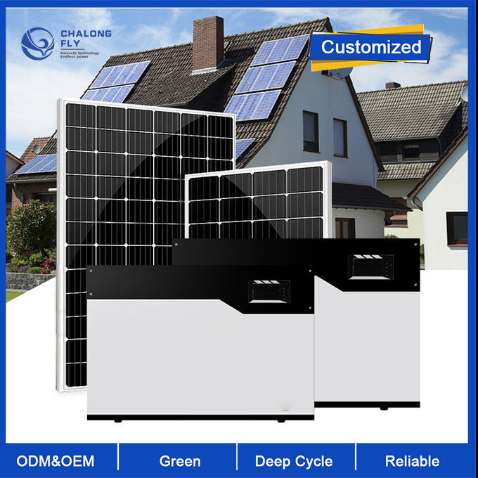 OEM/ODM Customizable LiFePO4 Battery Home Powerwall 48V 100Ah with 3000 Cycle Life