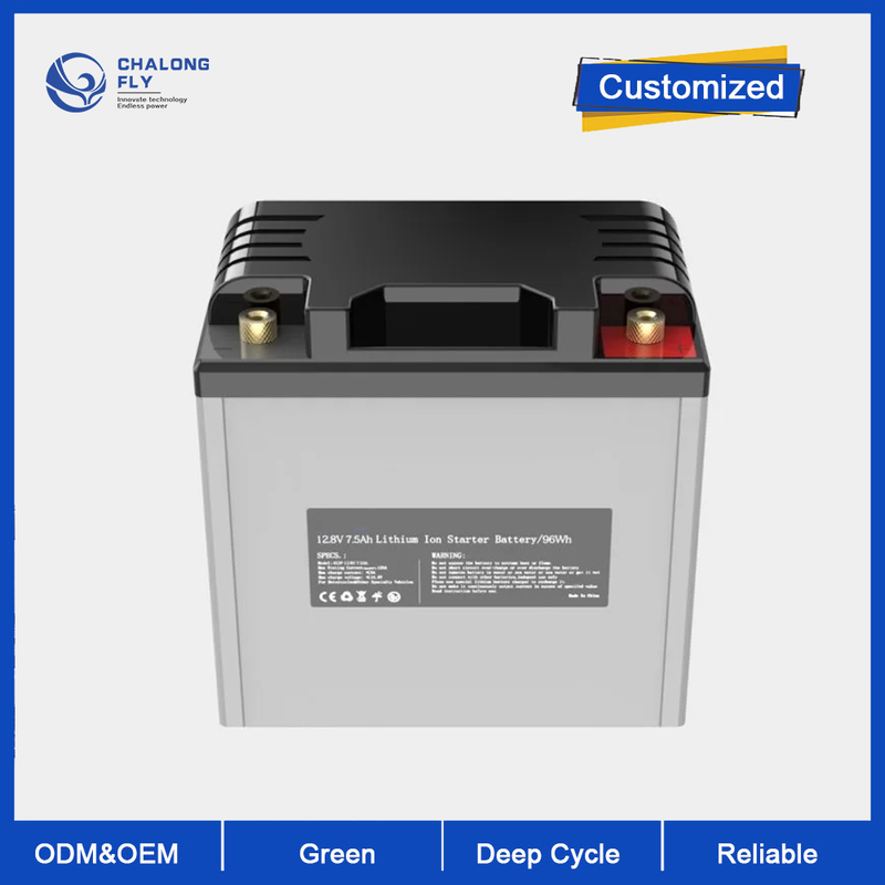 12.8V lithium-ion starting battery, high rate, lithium iron phosphate battery specifically designed for electric motorcycles