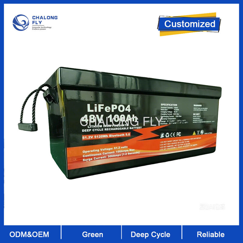 24V 300Ah LiFePO₄ RV Battery with 7.2kWh High-Capacity 5000+ Cycle Life and Active Balancing BMS for Energy Storage