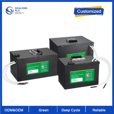 OEM ODM LiFePO4 Baterias de lítio AGV Veículos guiados automáticos Sistema 24v 80v