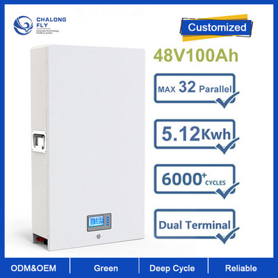 Bateria de lítio LiFePO4 OEM ODM 48V 100AH 200AH 300AH Powerwall Off Grid Bateria de armazenamento de energia solar doméstica