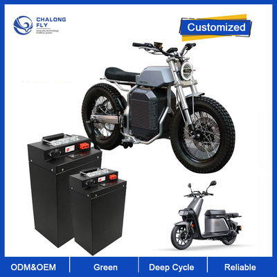 Bateria de lítio LiFePO4 OEM ODM 60V 72V 60AH 80AH 120AH Bateria de scooter elétrico por atacado 80AH 100AH Bateria de iões de lítio