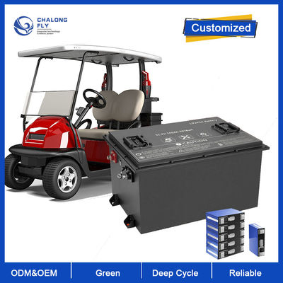 Carrinho de golfe recarregável de Ion Battery Pack For EV/RV do lítio do ODM 51.2V 60AH 105AH 150AH 200AH do OEM da bateria de lítio LiFePo4