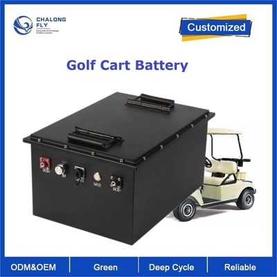 lítio Ion Batteries 50ah 100ah 105ah 150ah Lifepo4 do carrinho de golfe 48v
