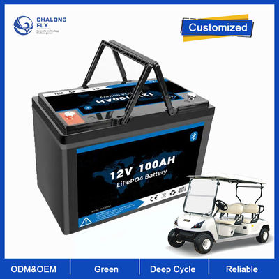 Fosfato profundo do ferro do lítio do ODM do OEM das baterias do ciclo da bateria de lítio LiFePo4 12V 100AH 200AH para o sistema de energia solar