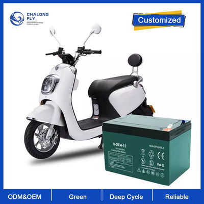 12V 24V 48V 100AH 40AH 200AH 300AH Profundo Ciclo OEM ODM Armazenamento Gel Bateria de Ácido de Chumbo para E-Bike / Motocicleta / cadeira de rodas