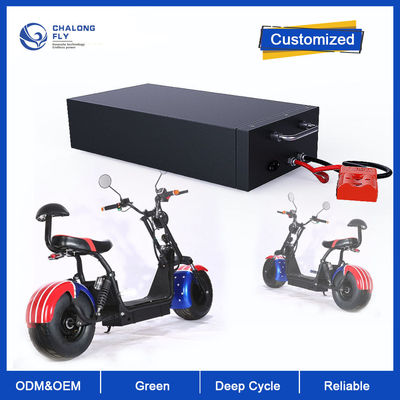 LiFePO4 Bateria de lítio 60V 72V 96V 80AH 120AH OEM ODM Bateria de íons de lítio recarregável para marinha / motocicleta elétrica