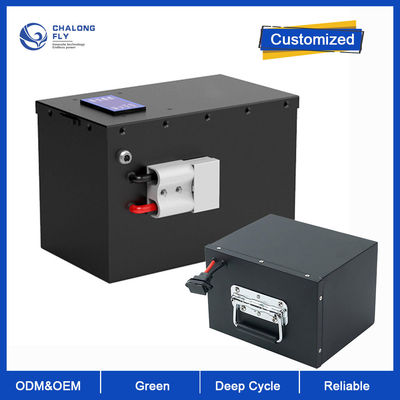 LiFePO4 Bateria de lítio 48V 52V 60V 72V recarregável 20AH 30AH 50AH 60AH 100AH LiFePO4 OEM ODM Pacotes de baterias de íons de lítio