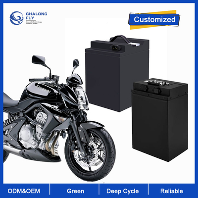 Bateria de lítio LiFePO4 OEM ODM 48V 52V 60V 72V recarregável 20AH 30AH 50AH 60AH 120AH Bateria de íons de lítio para scooter