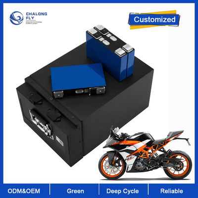 LiFePO4 Bateria de Lítio 52V 60V 72V 96V 30AH 50AH 100AH Bateria de Íons de Lítio Personalizada Para E-bike / E-motocicleta / E-cadeira de rodas
