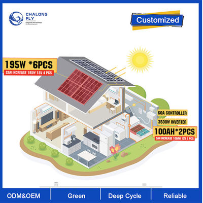 Pacote de Bateria Solar de Lítio Lifepo4 de 5KW para Sistema de Armazenamento de Energia Conectado à Rede