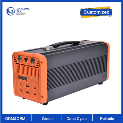 OEM ODM LiFePO4 bateria de lítio 700W-UPS banco de energia de acampamento ao ar livre estação de energia de carregamento rápido baterias de lítio pacotes