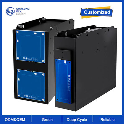Veículo elétrico do bloco 24V 36V 48V 80AH 150AH 200AH da bateria do AGV de Ion Rechargeable do lítio do ODM do OEM da bateria de lítio LiFePO4
