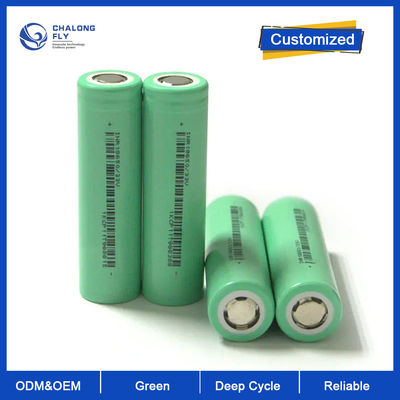 Células de bateria de lítio LiFePO4 18650 Recarregáveis personalizadas 3.7V 2000mah 2200mah 3000mah 3600mah Alta Capacidade Atacado