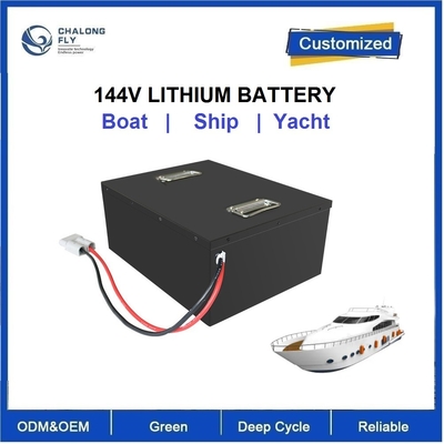 CLF OEM ODM LiFePO4 144V 300AH Customizado Barco Elétrico Navio Iate Bateria de lítio Packs iões de lítio prismáticos LFP