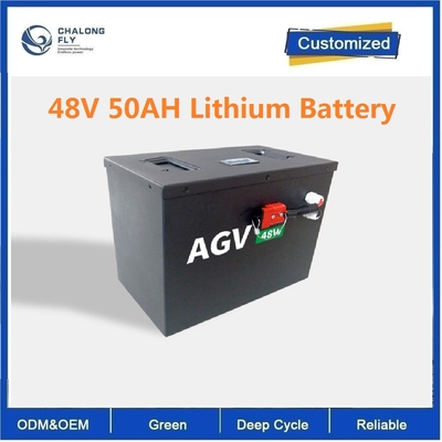 CLF OEM ODM empilhadeira elétrica AGV RGV RGV Power Car Lifepo4 EV Bateria de lítio OEM 24V 48V 100Ah 200Ah 300Ah 50Ah