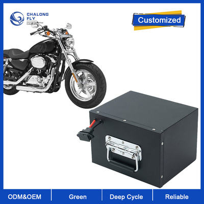 Bateria de lítio LiFePO4 OEM ODM 24V 36V 48V 60V 30AH Bateria de íons de lítio 40AH 60AH 80AH Para cadeira de rodas / motocicleta / bicicleta elétrica