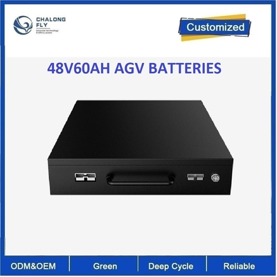 CLF Carregador de elevadores elétricos AGV LiFepo4 EV Bateria de lítio OEM ODM 24V 48V 60Ah comunicação RS485