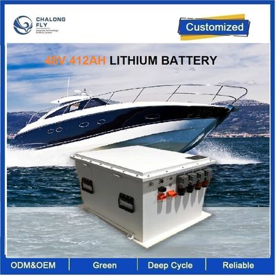 CLF LiFePO4 Bateria de Lítio OEM ODM 48V 412AH Bateria de Íon de Lítio Lifepo4 para motor de barco marítimo