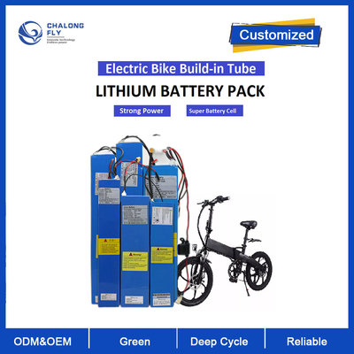 A bateria de lítio incorporado 36V do tubo da bicicleta elétrica 20ah personalizou