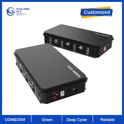 Bateria de lítio marinha de 96 V 300 Ah com descarga máxima de 400 A e capacidade nominal de 304 Ah para barcos elétricos