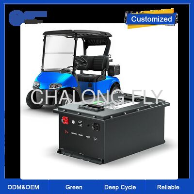 Bateria de lítio de 48V 100Ah para carrinhos de golfe com Bluetooth e 4000 ciclos Bateria LiFePO4 para carrinhos de golfe elétricos