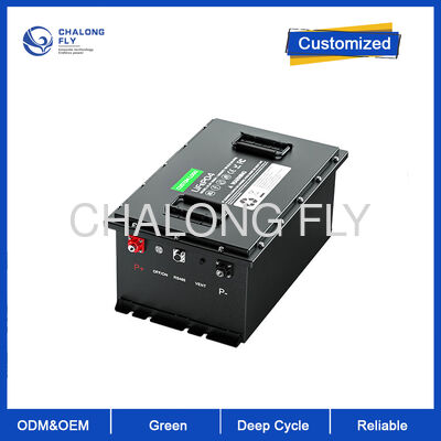 Bateria de carrinho de golfe LiFePO4 48V 100Ah com mais de 4000 ciclos e BMS 200A integrado para ajuste universal