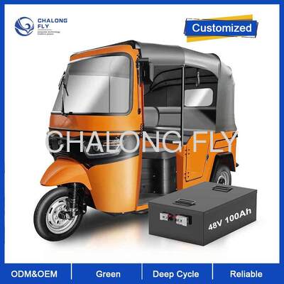 Bateria de Carrinho de Golfe Elétrico 48V 25Ah à Prova d'Água IP67 com Garantia de 15 Meses para Desempenho Duradouro