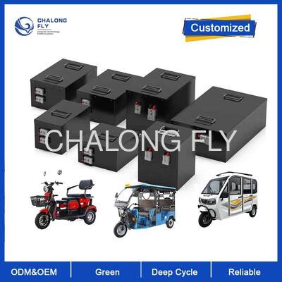 60V100Ah IP67 Waterproof Electric Golf Cart Battery com longa vida útil para transporte de carga pesada
