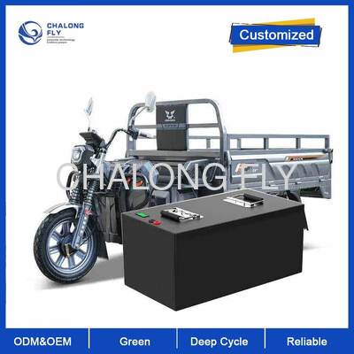 Bateria de lítio de 60V 45Ah para carrinho de golfe elétrico com tecnologia LiFePO4 resistente ao frio e longa vida útil