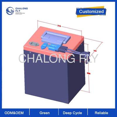 Bateria de lítio 72V 45Ah LiFePO4 para scooters e motocicletas elétricas.