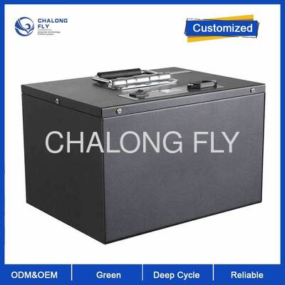 Bateria LiFePO4 de 60V 45Ah 3000+ ciclos para triciclo elétrico, leve e de longa distância