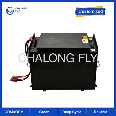 Bateria de lítio para empilhadeira 80V 560Ah LiFePO4 1C Carga rápida 1,5h Oportunidade completa de carregamento industrial multi-shift