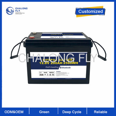 12V 400Ah LiFePO4 RV Bateria com 5120Wh Alta Capacidade 6000+ Vida de Ciclo e IP67 à prova d'água para Camping Off Grid