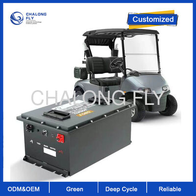 Bateria para carrinho de golfe 72V 150Ah LiFePO4 com mais de 6000 ciclos profundos e proteção IP65 à prova de intempéries