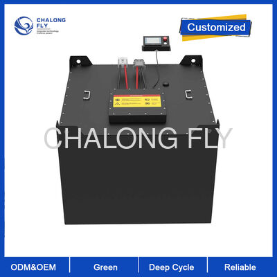Bateria de empilhadeira 80V 870Ah LiFePO4 com capacidade de 69,6 kWh e garantia de 5 anos para uso industrial pesado