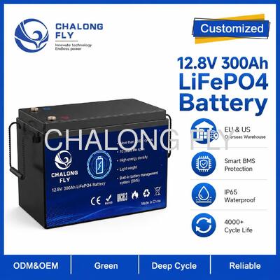 Pacote de Bateria LiFePO4 Personalizado de 12,8V 314Ah com BMS para Energia Portátil e Armazenamento Solar