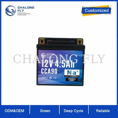 Bateria de Partida Compacta de Íon-Sódio para Motocicleta 12V 4.5Ah 90CCA