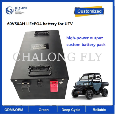 Bateria LiFePO4 60V 50Ah para ATV e UTV | Bateria de lítio 3,04 kWh