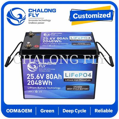 25.6V 70Ah LiFePO4 Bateria com diagnóstico remoto Bluetooth e 1.792kWh para scooters de mobilidade e cadeiras de rodas