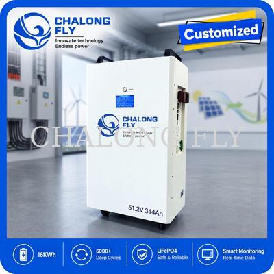 51.2V 300Ah 15.36kWh Bateria de Armazenamento de Energia LiFePO4 para Sistema de Armazenamento de Energia Residencial